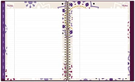 Blue Sky 2022 Weekly & Monthly Planner, 8.5" x 11", Flexible Cover, Wirebound, Gili (117889-22) - Image 5